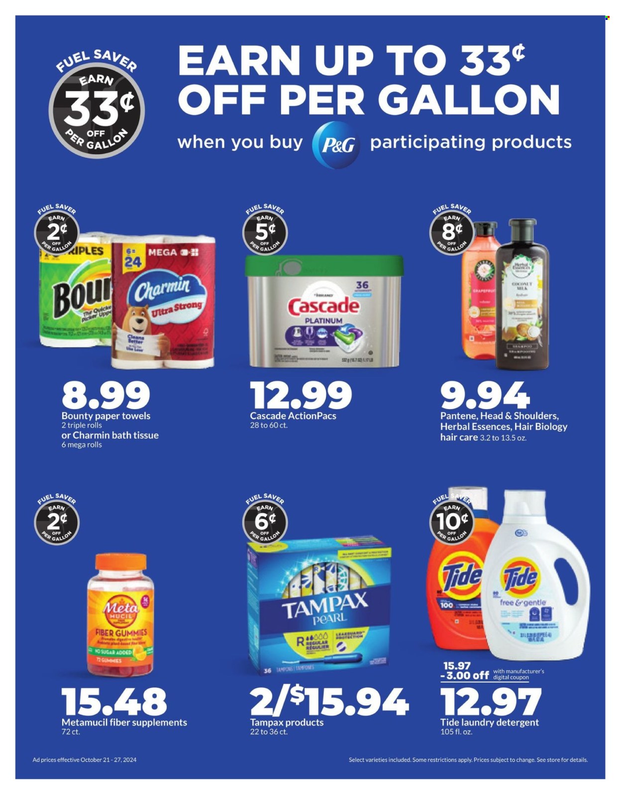 Hy-Vee ad - 10/21/2024 - 10/27/2024. Page 8