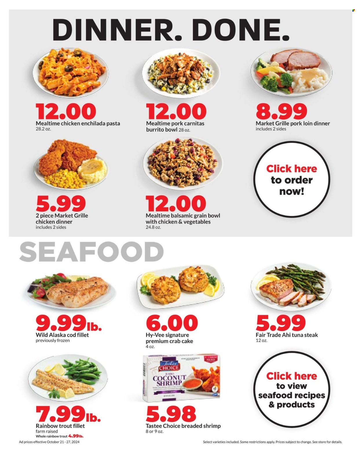 Hy-Vee ad - 10/21/2024 - 10/27/2024. Page 12