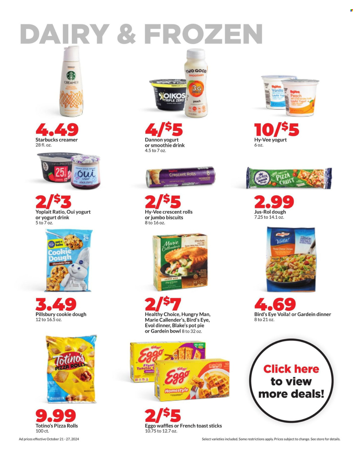 Hy-Vee ad - 10/21/2024 - 10/27/2024. Page 16
