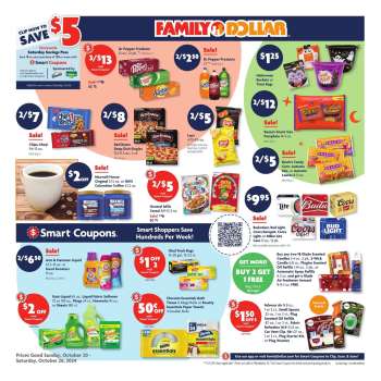 Family Dollar Flyer - 10/20/2024 - 10/26/2024.