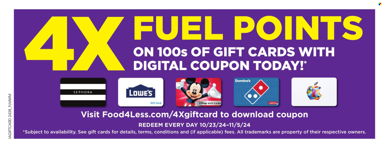 Food 4 Less ad - 10/23/2024 - 10/29/2024. Page 5