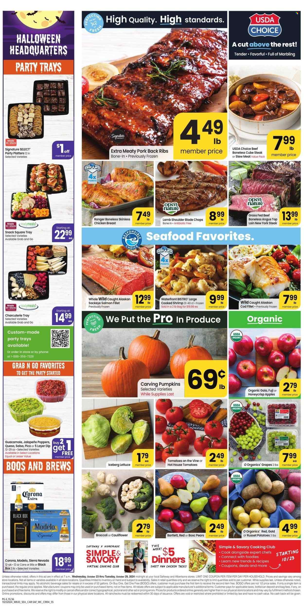 Safeway ad - 10/23/2024 - 10/29/2024. Page 3