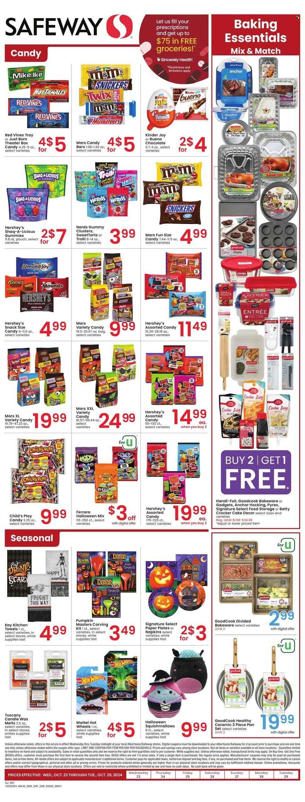 Safeway ad - 10/23/2024 - 10/29/2024. Page 5