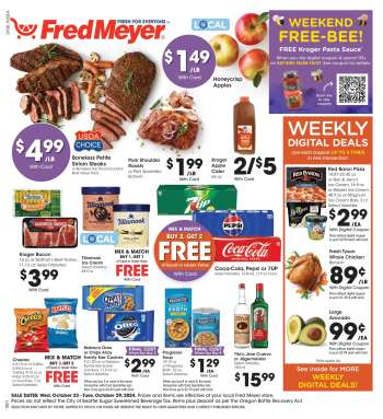 Fred Meyer Flyer - 10/23/2024 - 10/29/2024.