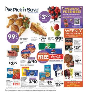 Pick ‘n Save Flyer - 10/23/2024 - 10/29/2024.