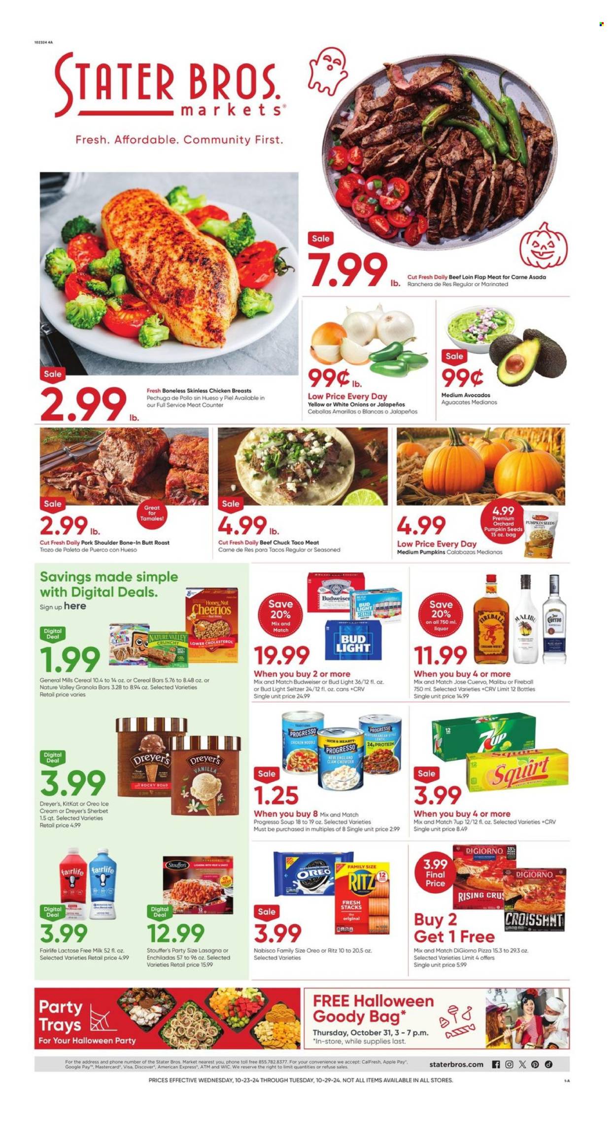 Stater Bros. ad - 10/23/2024 - 10/29/2024. Page 1