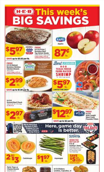 H-E-B Flyer - 10/23/2024 - 10/29/2024.