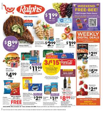 Ralphs Flyer - 10/23/2024 - 10/29/2024.