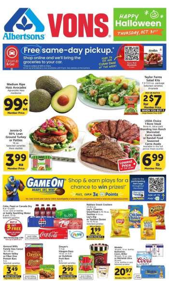 Vons Flyer - 10/23/2024 - 10/29/2024.