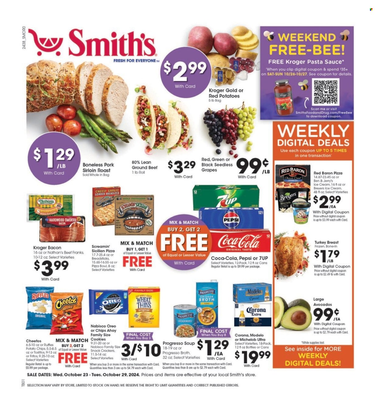 Smith's ad - 10/23/2024 - 10/29/2024. Page 1