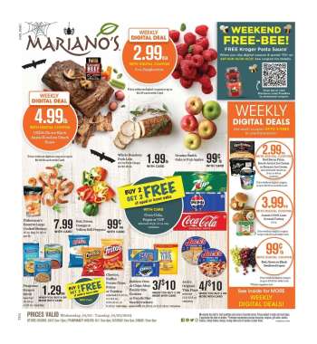 Mariano’s Flyer - 10/23/2024 - 10/29/2024.