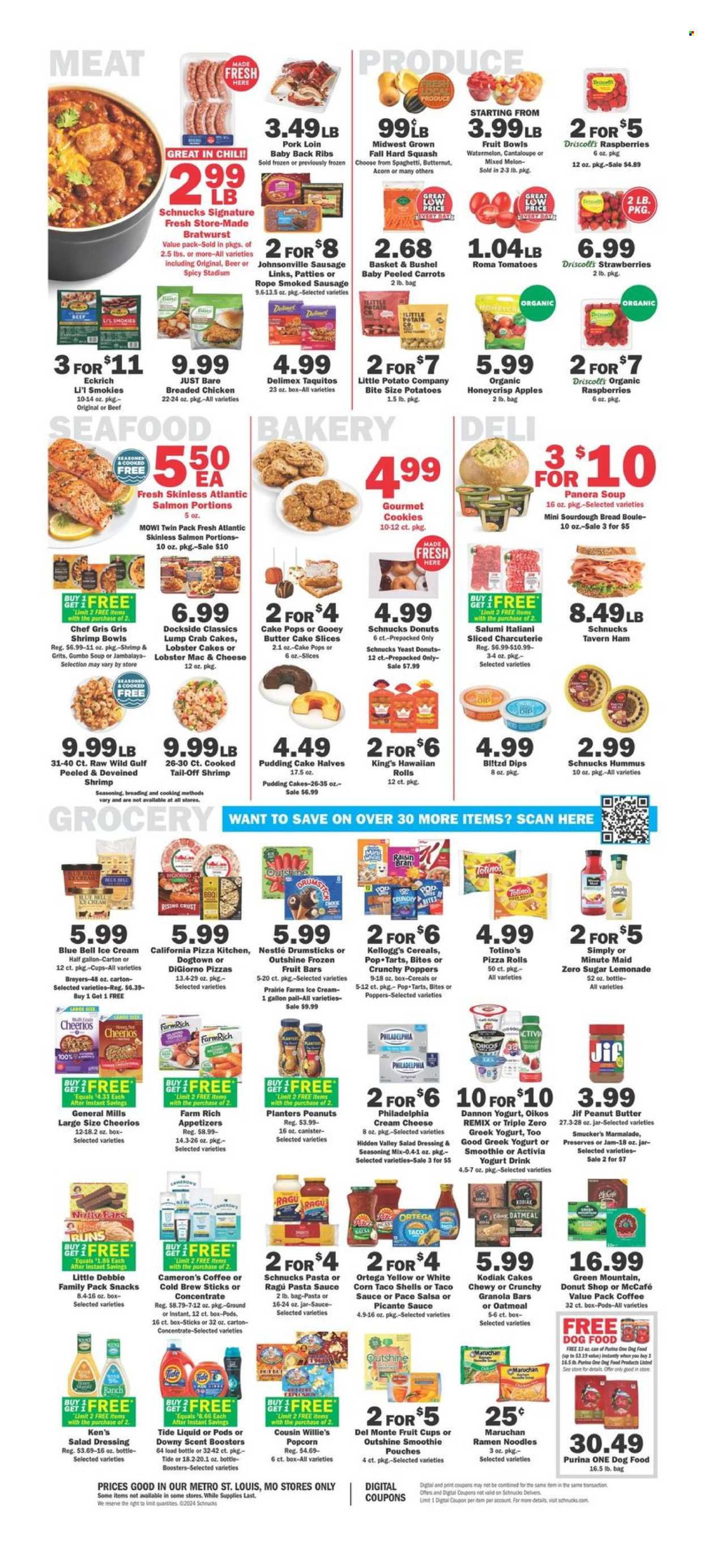 Schnucks ad - 10/23/2024 - 10/29/2024. Page 4