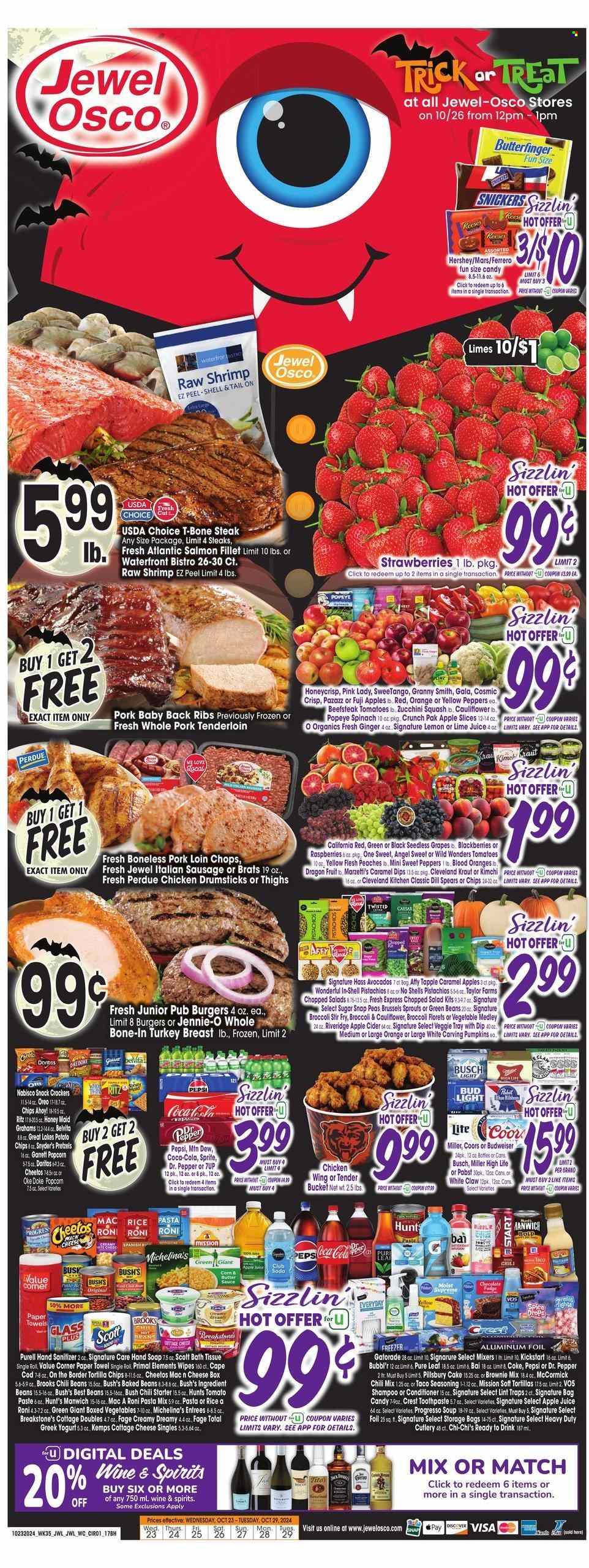 Jewel Osco ad - 10/23/2024 - 10/29/2024. Page 1