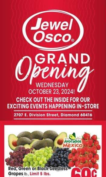 Jewel Osco Flyer - 10/23/2024 - 10/29/2024.