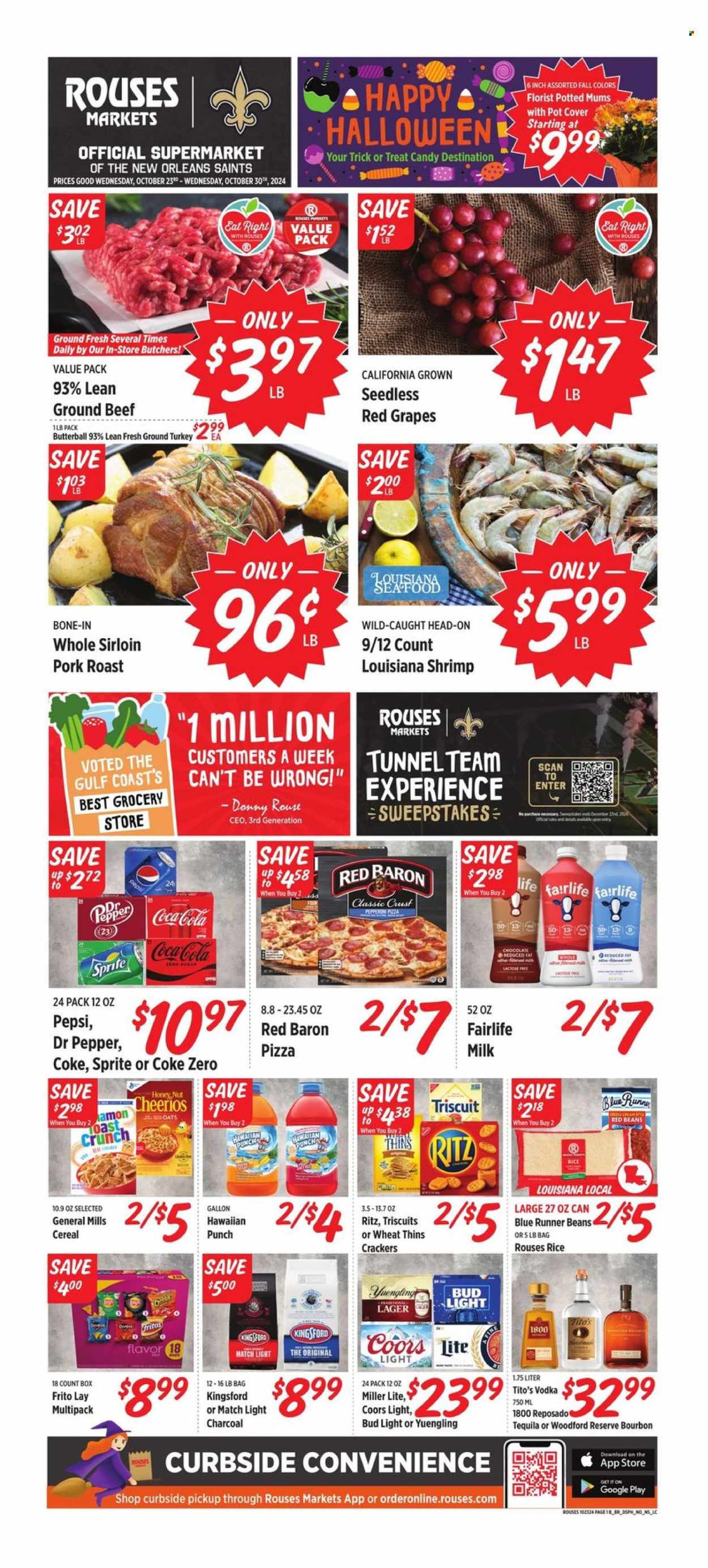 Rouses Markets ad - 10/23/2024 - 10/30/2024. Page 1