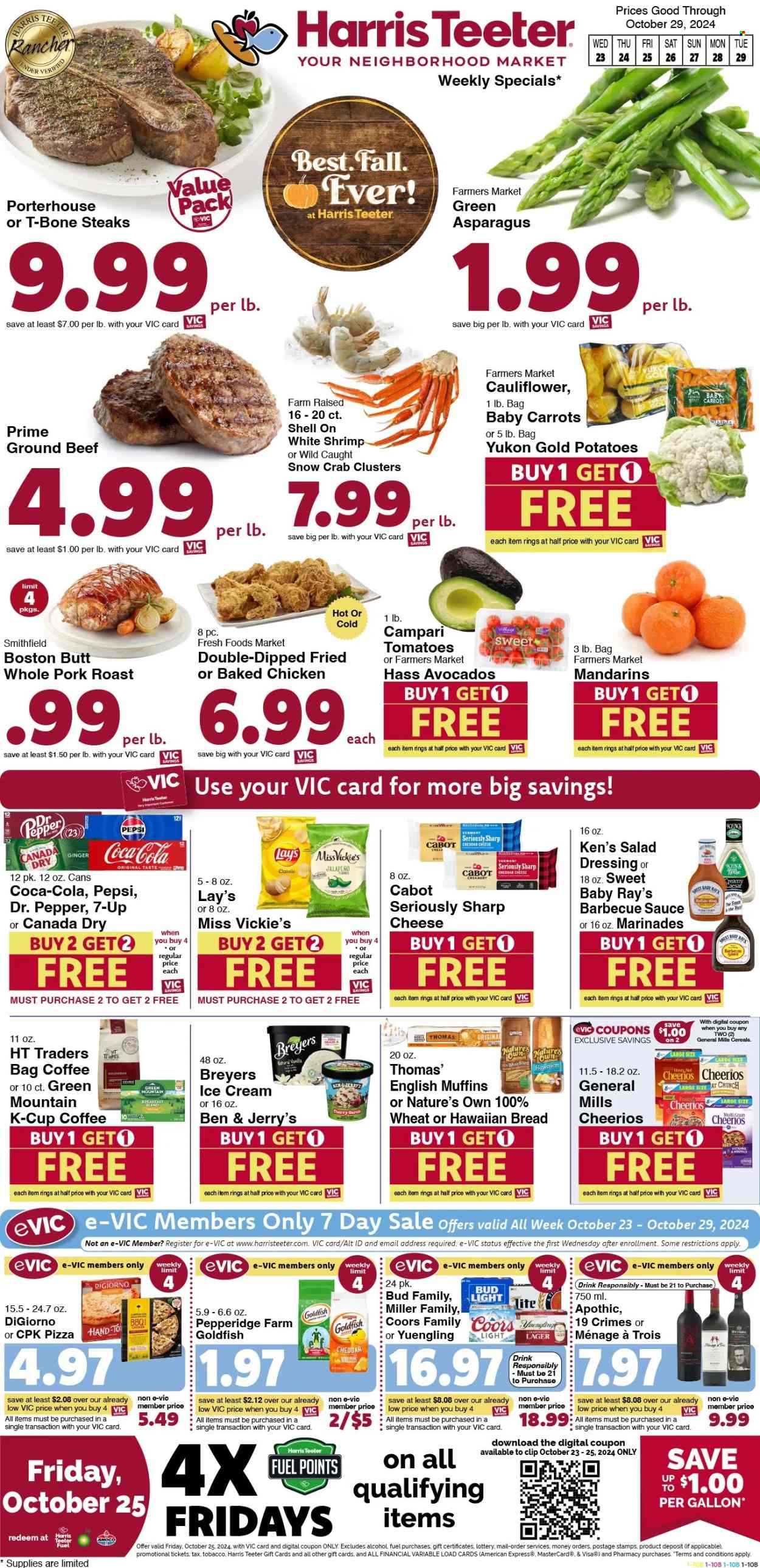 Harris Teeter ad - 10/23/2024 - 10/29/2024. Page 1