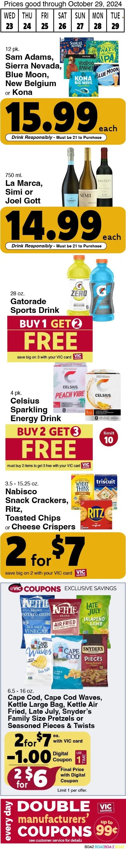 Harris Teeter ad - 10/23/2024 - 10/29/2024. Page 14