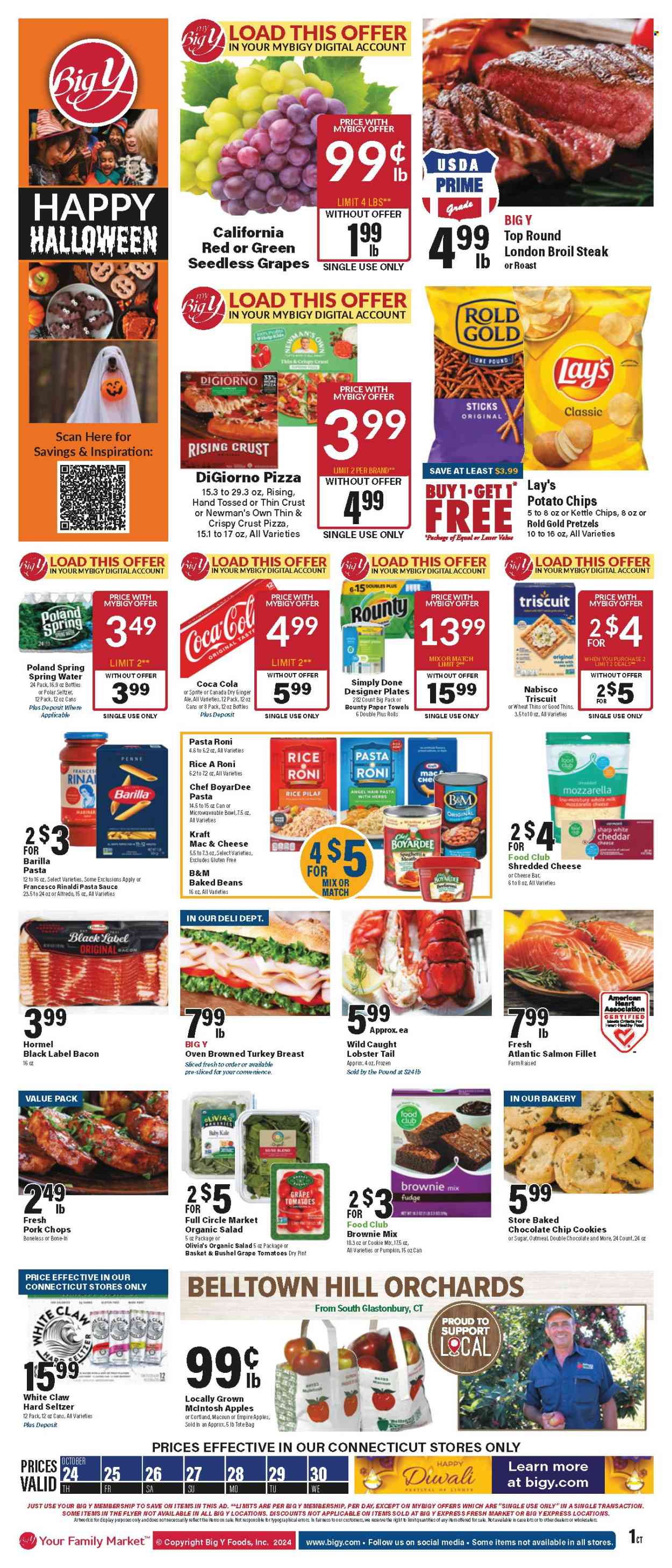 Big Y ad - 10/24/2024 - 10/30/2024. Page 1
