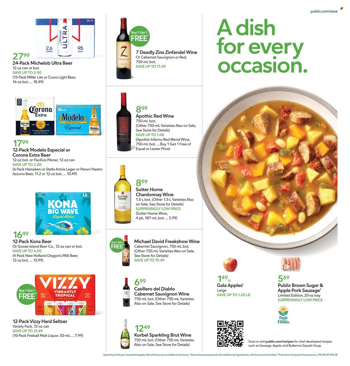 Publix ad - 10/24/2024 - 10/30/2024. Page 3