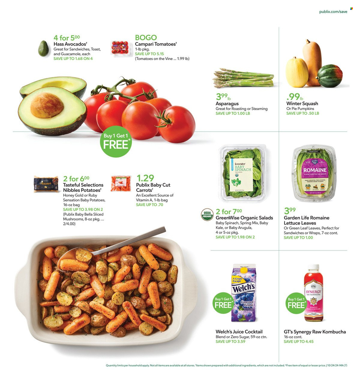 Publix ad - 10/24/2024 - 10/30/2024. Page 7