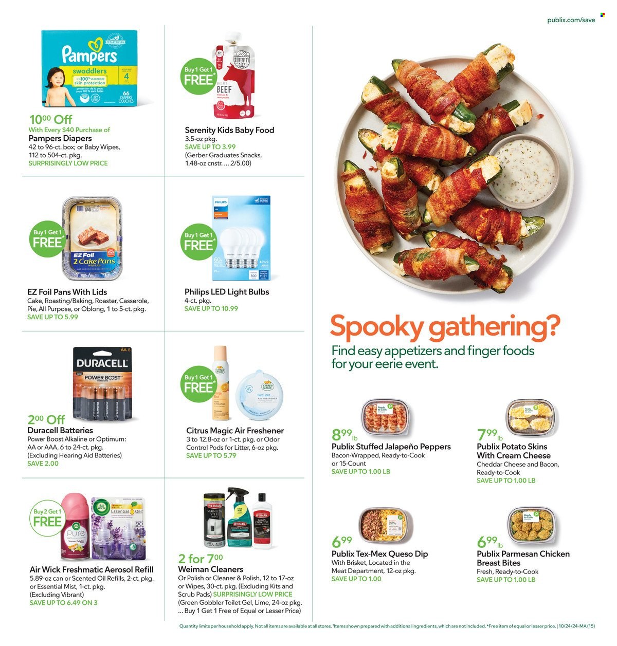 Publix ad - 10/24/2024 - 10/30/2024. Page 15