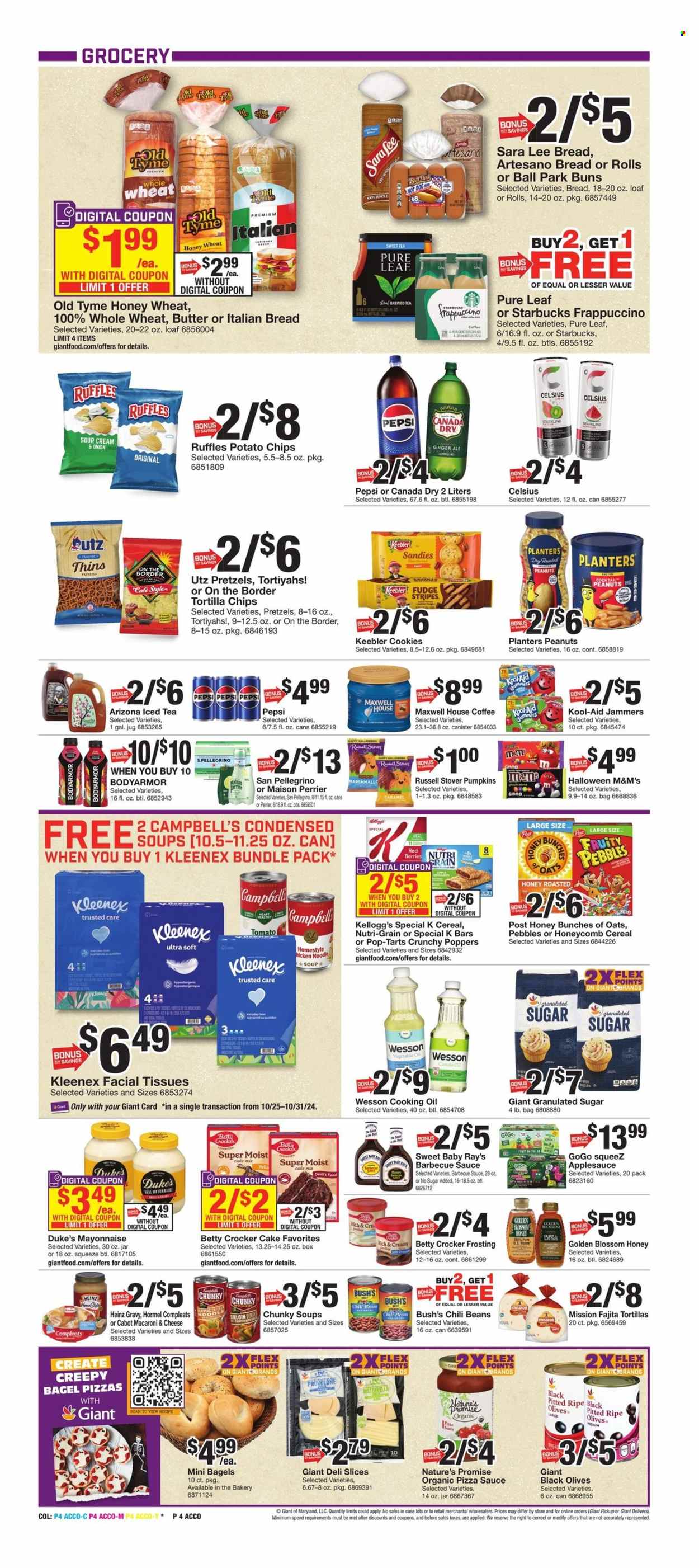 Giant Food ad - 10/25/2024 - 10/31/2024. Page 4