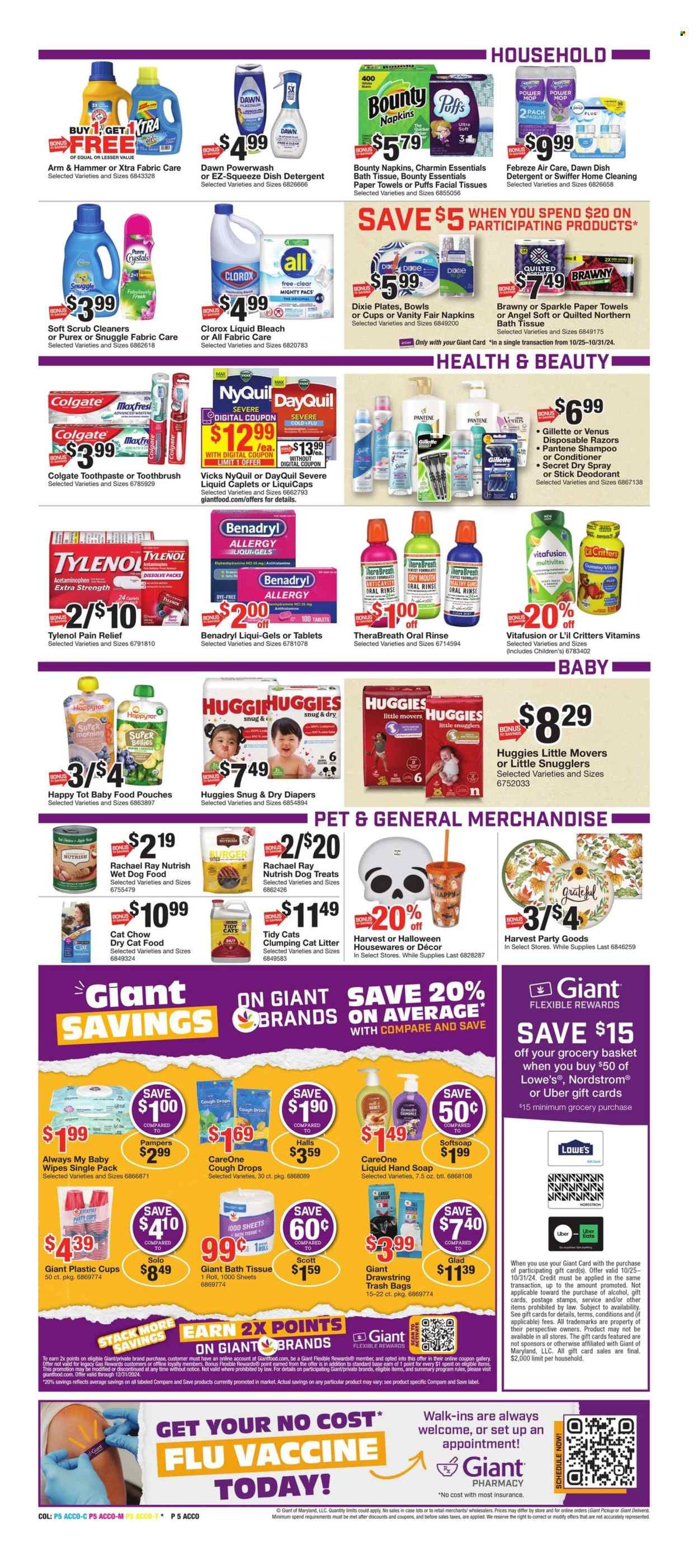 Giant Food ad - 10/25/2024 - 10/31/2024. Page 5