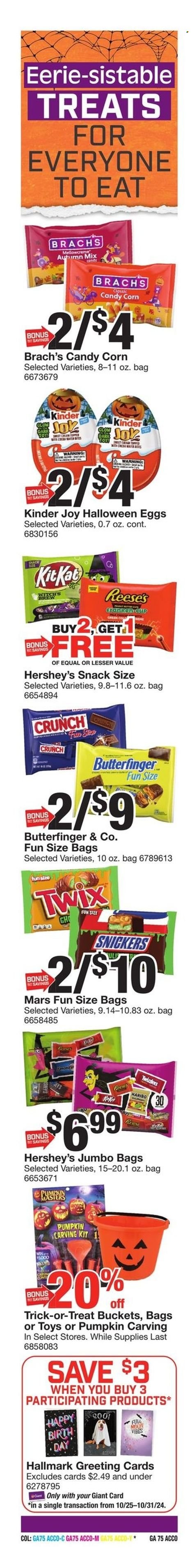 Giant Food ad - 10/25/2024 - 10/31/2024. Page 11