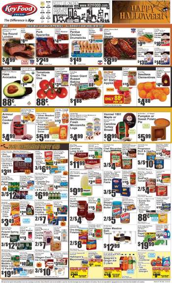 Key Food Flyer - 10/25/2024 - 10/31/2024.