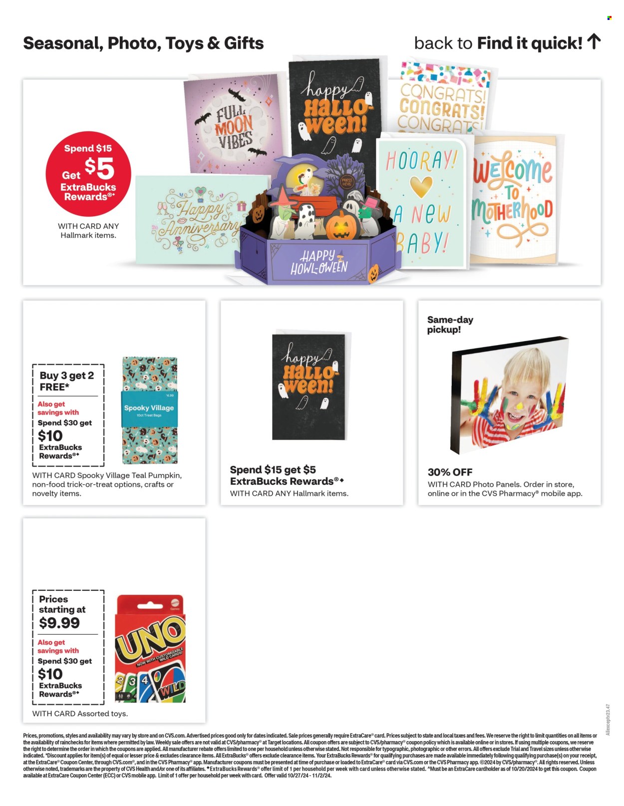 CVS Pharmacy ad - 10/27/2024 - 11/02/2024. Page 18