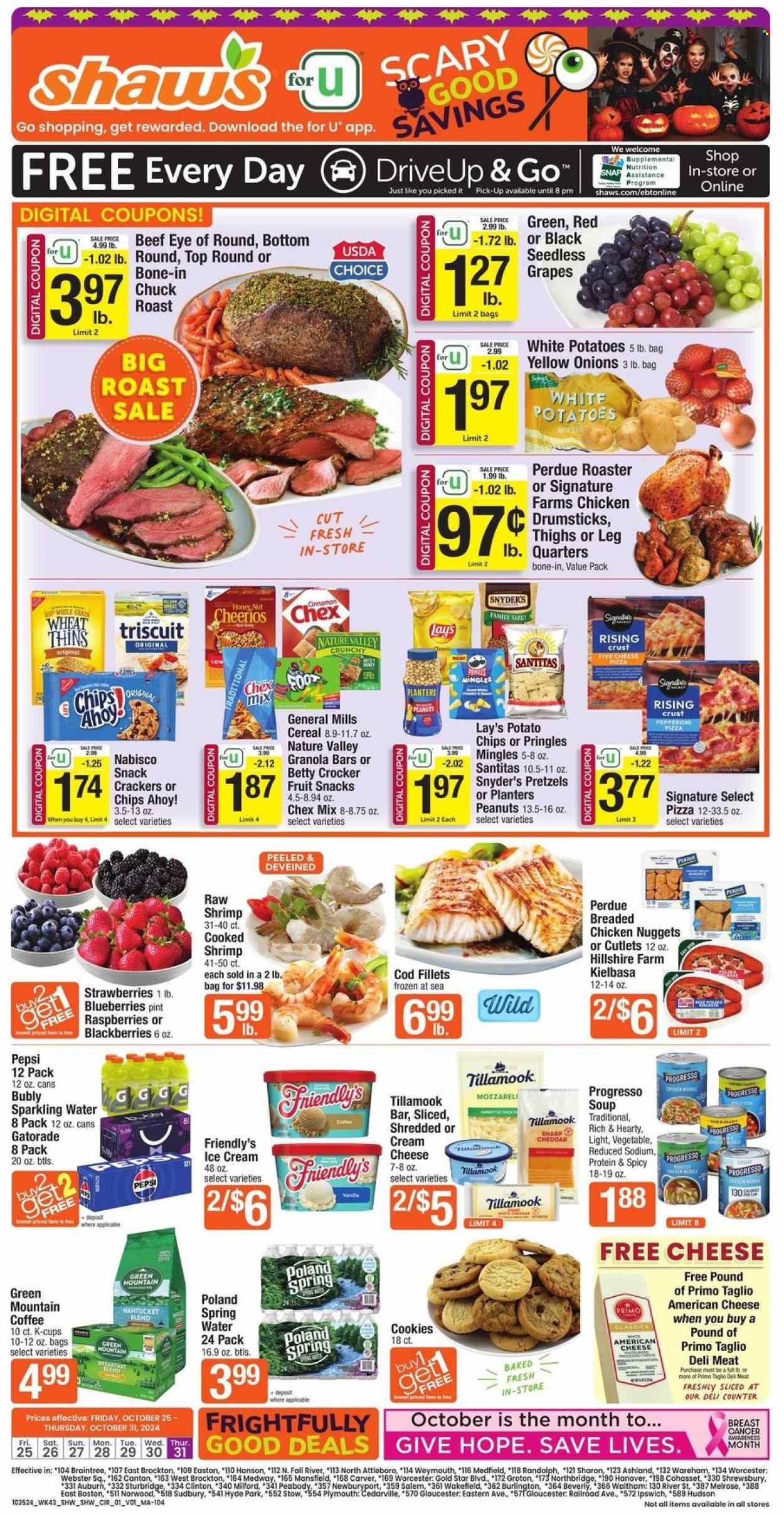 Shaw’s ad - 10/25/2024 - 10/31/2024. Page 1