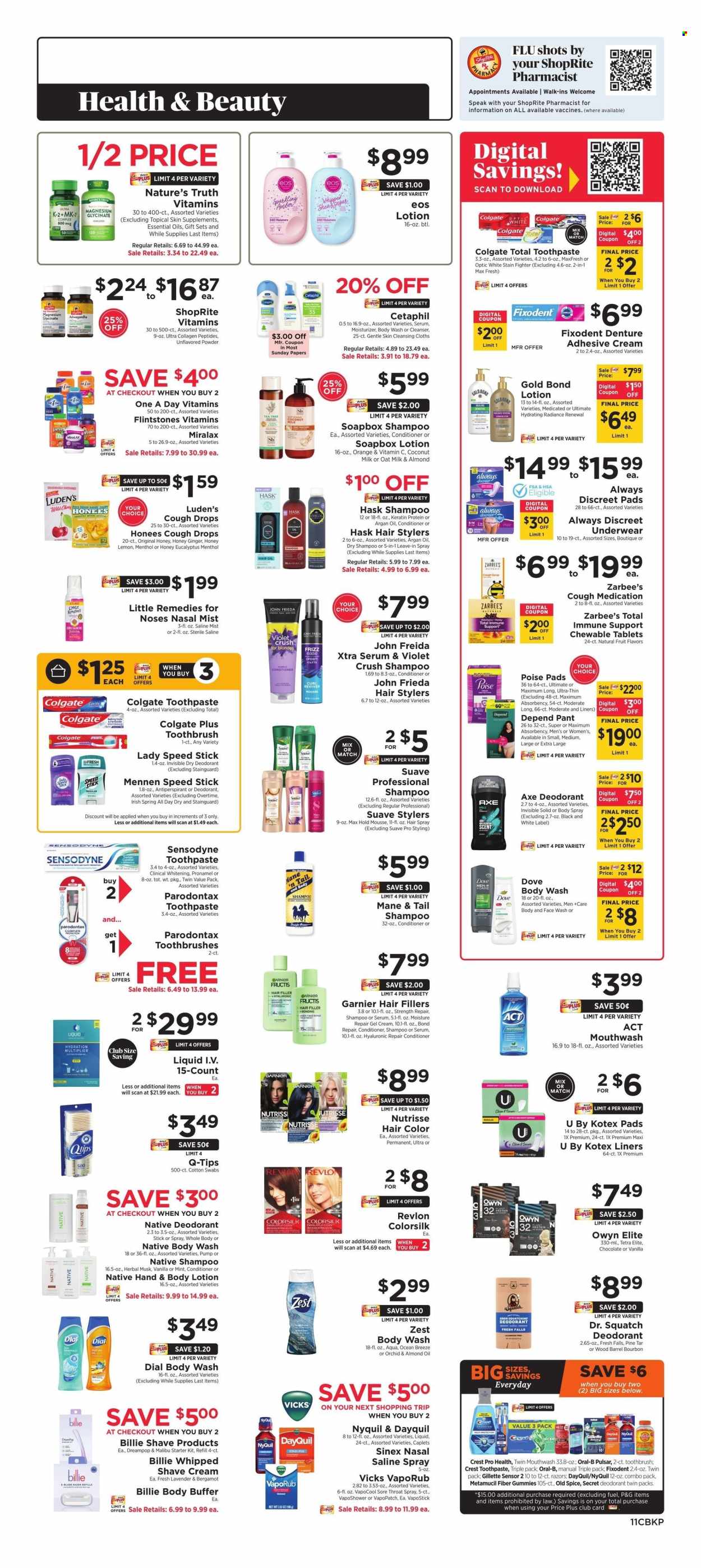 ShopRite ad - 10/25/2024 - 10/31/2024. Page 11