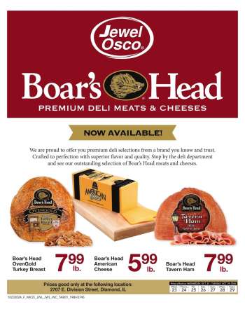 Jewel Osco Flyer - 10/23/2024 - 10/29/2024.