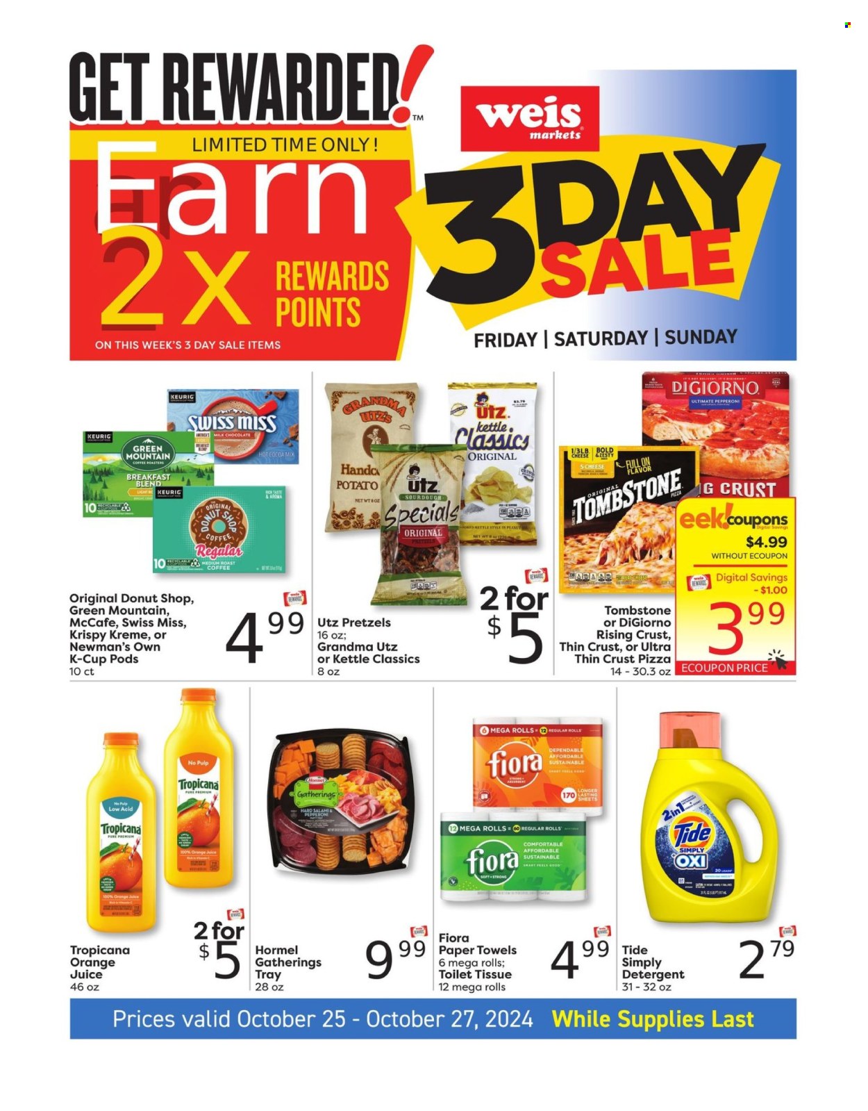 Weis ad - 10/25/2024 - 10/27/2024. Page 1