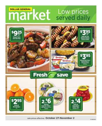 Dollar General Flyer - 10/27/2024 - 11/02/2024.