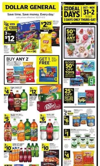 Dollar General Flyer - 10/27/2024 - 11/02/2024.