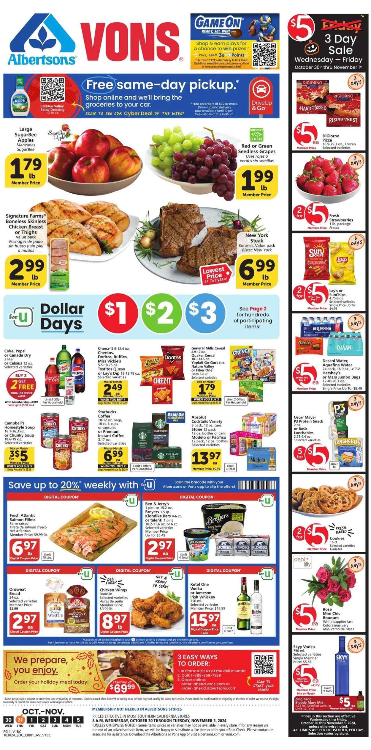 Albertsons ad - 10/30/2024 - 11/05/2024. Page 1