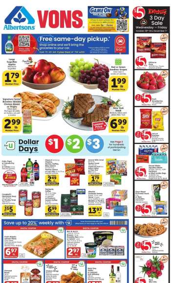 Albertsons Flyer - 10/30/2024 - 11/05/2024.
