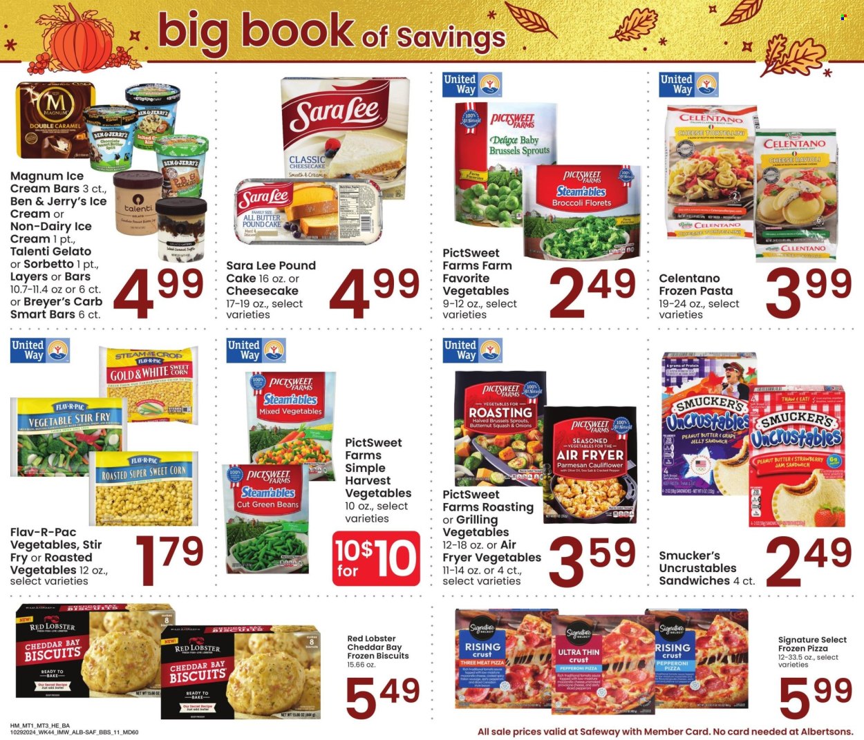 Albertsons ad - 10/29/2024 - 12/02/2024. Page 11