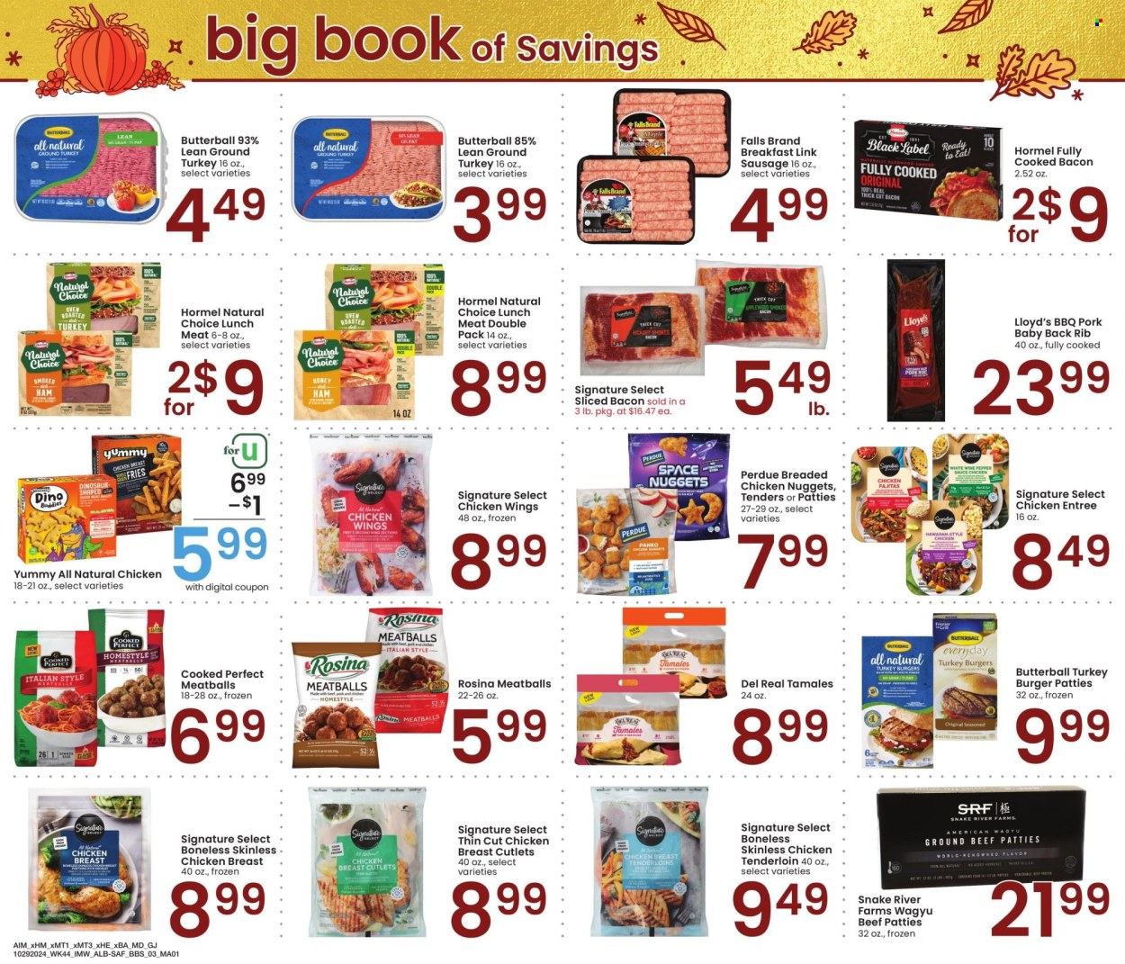 Albertsons ad - 10/29/2024 - 12/02/2024. Page 3