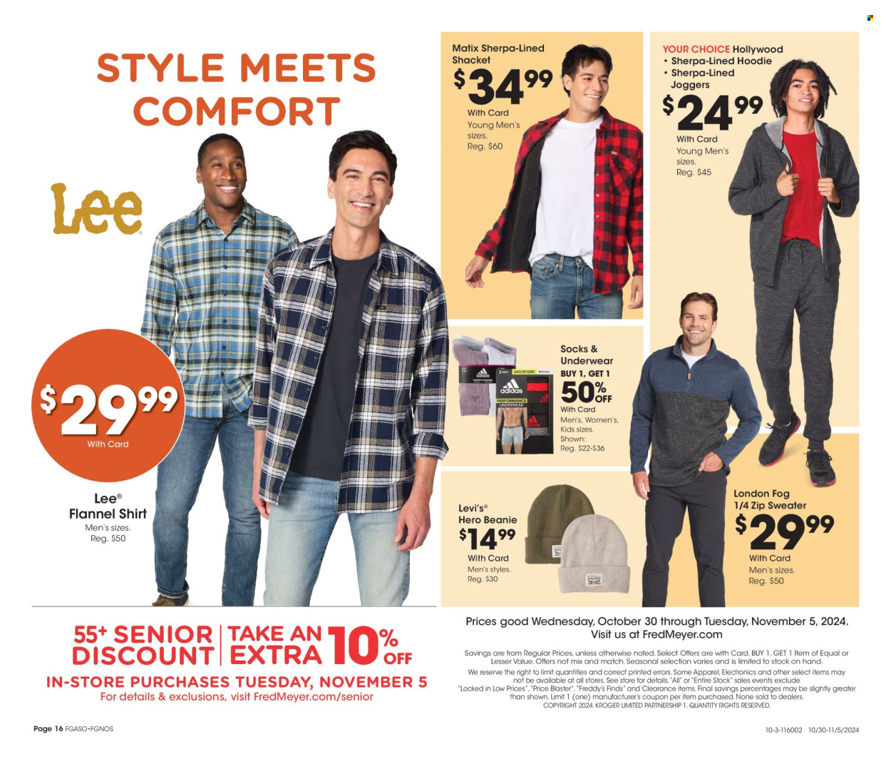 Fred Meyer ad - 10/30/2024 - 11/05/2024. Page 17
