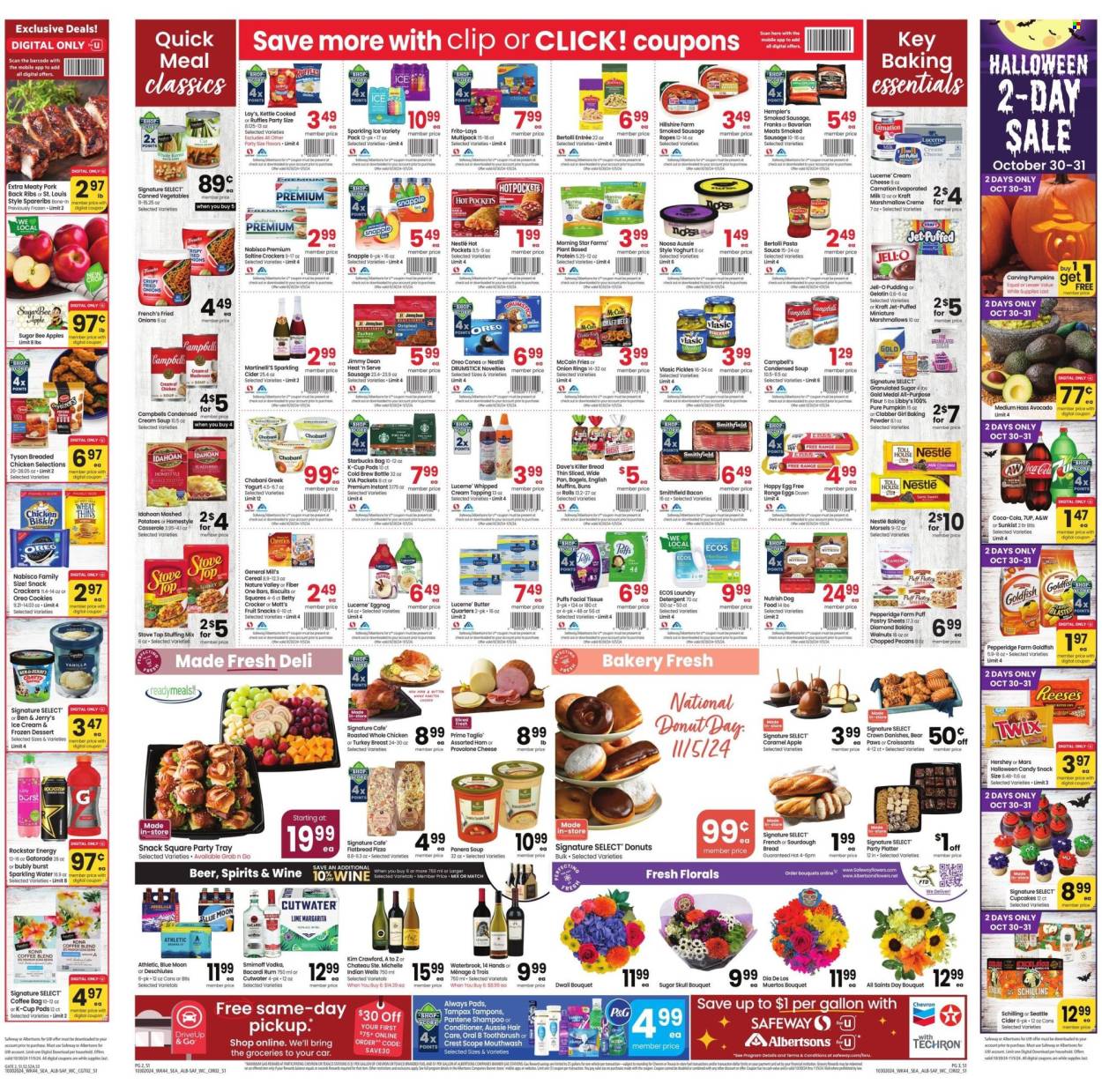 Safeway ad - 10/30/2024 - 11/05/2024. Page 2