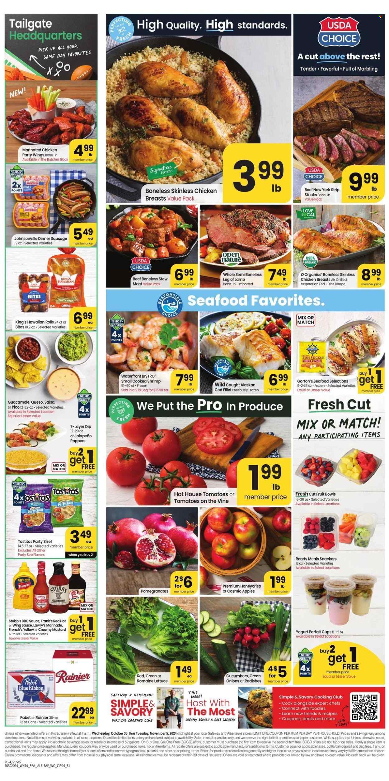 Safeway ad - 10/30/2024 - 11/05/2024. Page 3