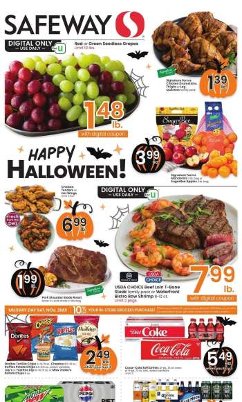 Safeway Flyer - 10/30/2024 - 11/05/2024.