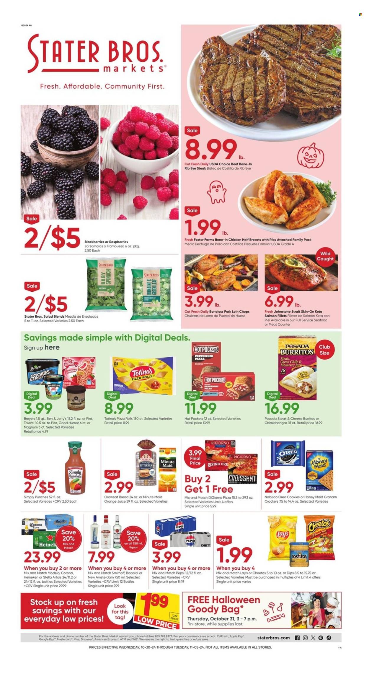 Stater Bros. ad - 10/30/2024 - 11/05/2024. Page 1