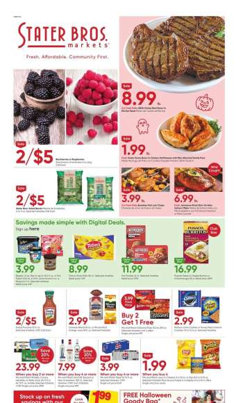 Stater Bros. Flyer - 10/30/2024 - 11/05/2024.