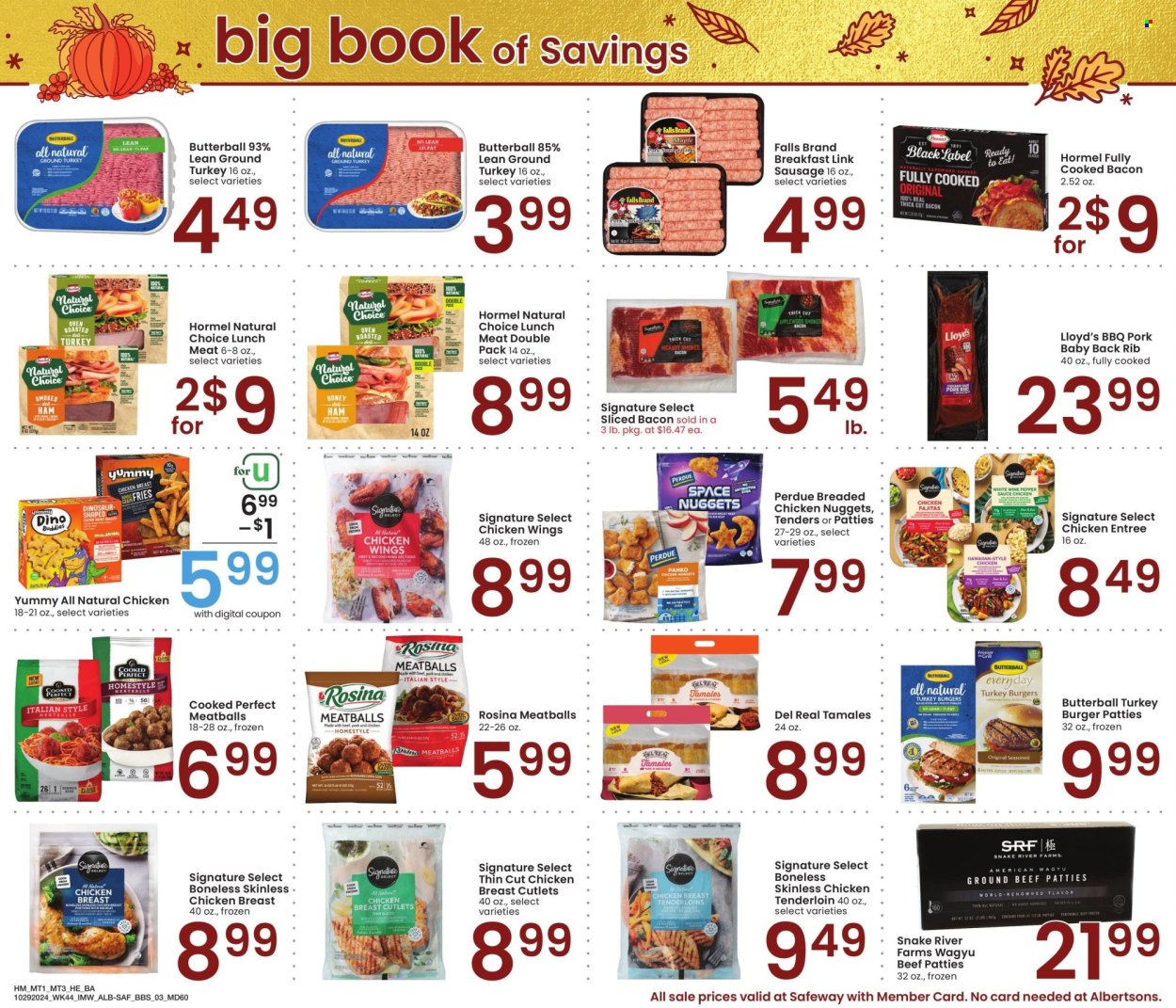 Safeway ad - 10/29/2024 - 12/02/2024. Page 3