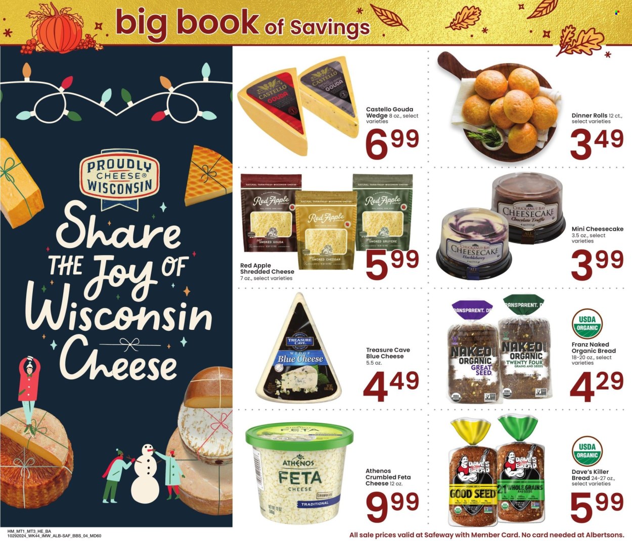 Safeway ad - 10/29/2024 - 12/02/2024. Page 4