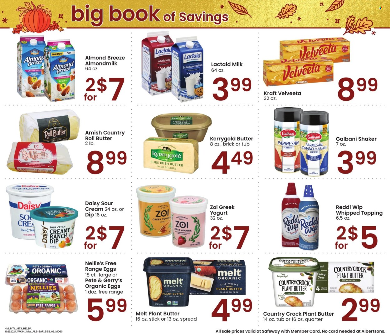 Safeway ad - 10/29/2024 - 12/02/2024. Page 6