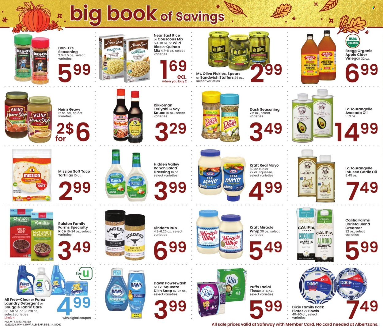 Safeway ad - 10/29/2024 - 12/02/2024. Page 14